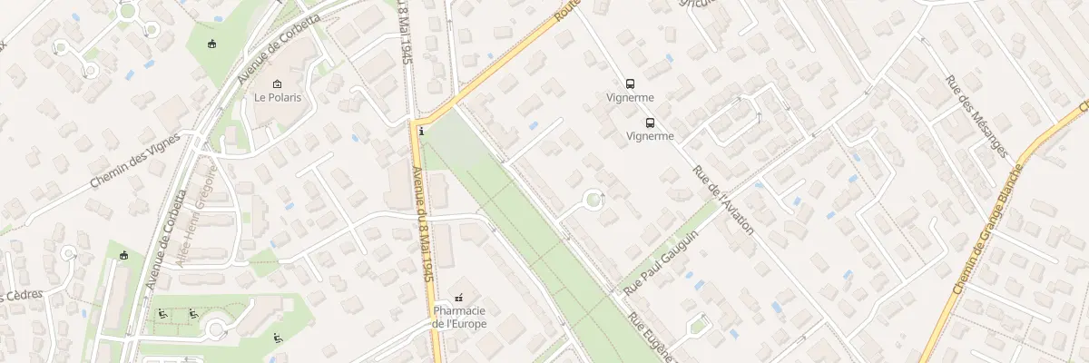 Plan du 13 Rue Eugène Delacroix à Corbas