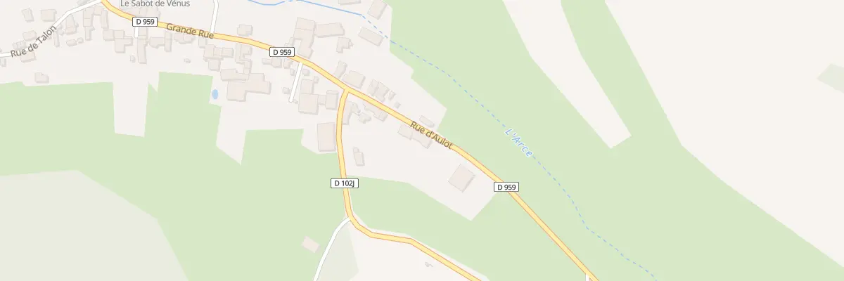 Plan du 8 Rue d’Aulot à Bure-les-Templiers
