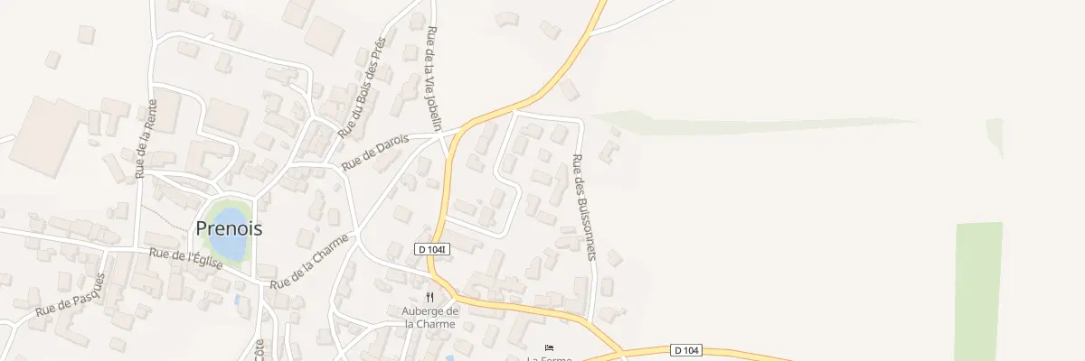 Plan du 12 Rue Emile Boymond à Prenois