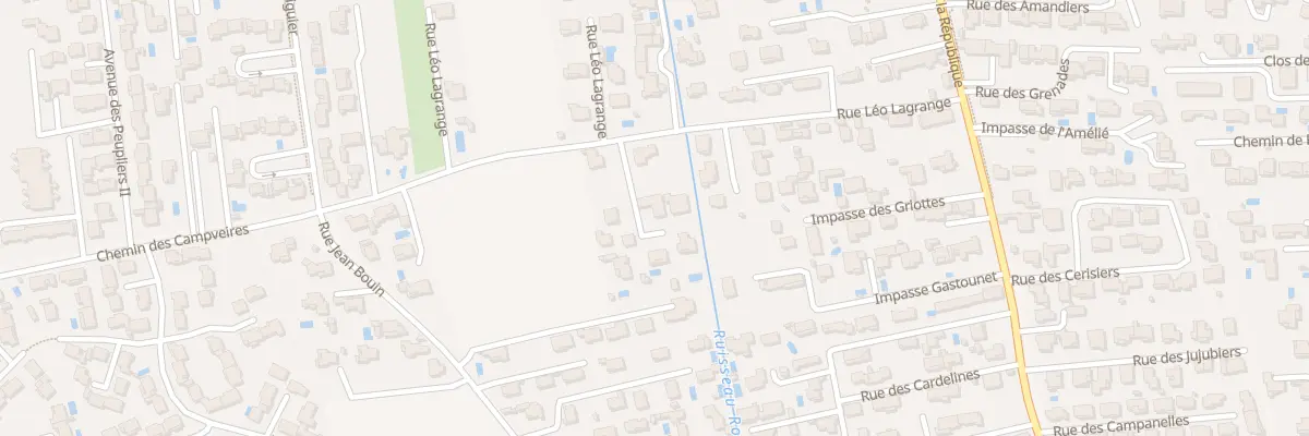 Plan du 265 Rue Léo Lagrange à Morières-lès-Avignon