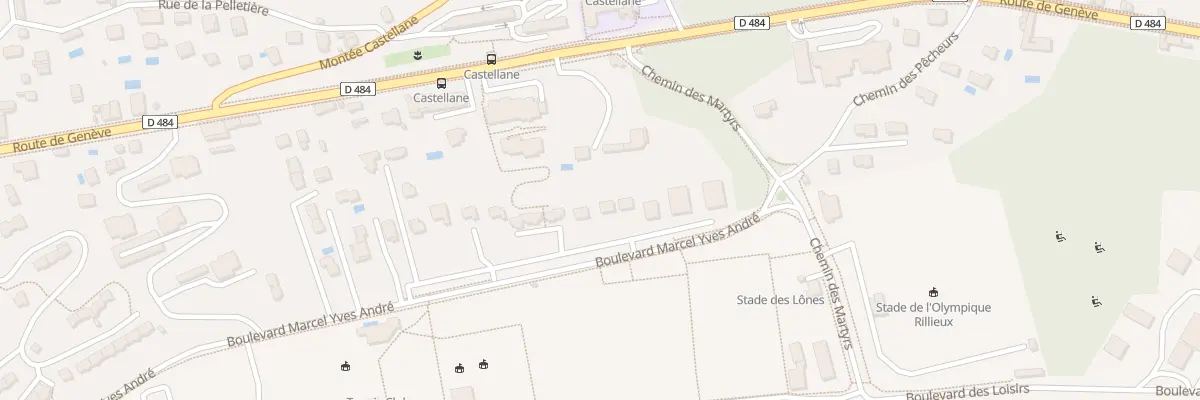 Plan du 140 Bd Marcel Yves André à Rillieux-la-Pape