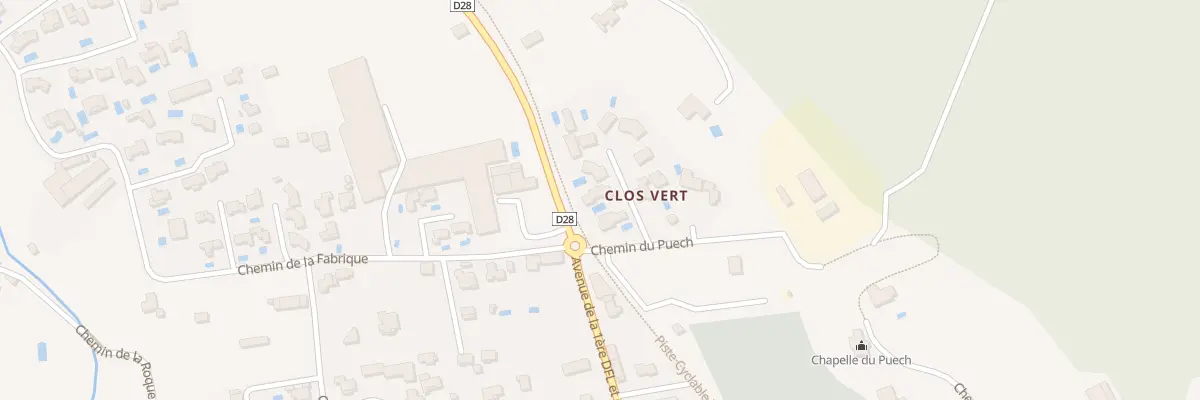 Plan du 9999 Che du Puech à Noves