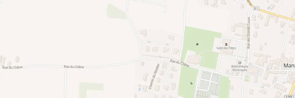Plan du 109 Che de Monse Gallet à Manziat