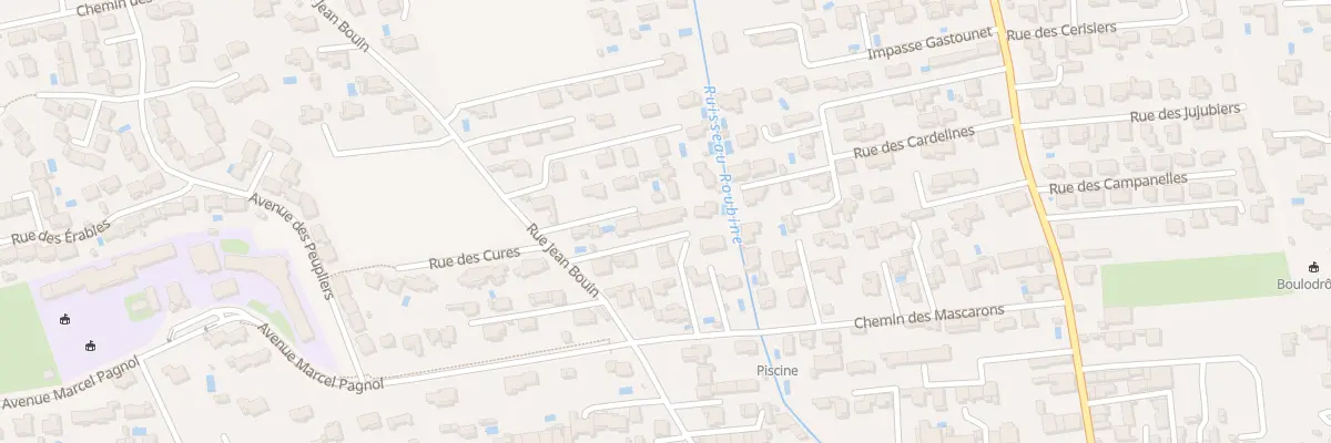 Plan du 300B Rue Jean Bouin à Morières-lès-Avignon