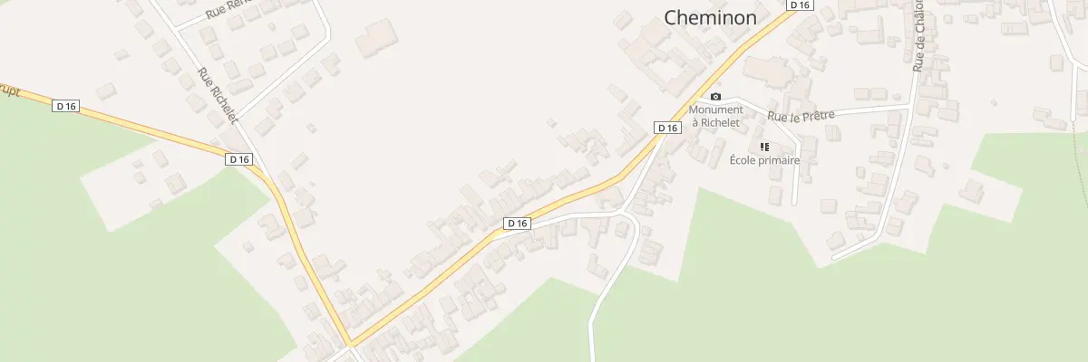 Plan du 32 Rue Haute à Cheminon