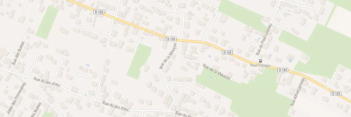 Plan du 12 Rue de la Maucon à Saint-Marcel