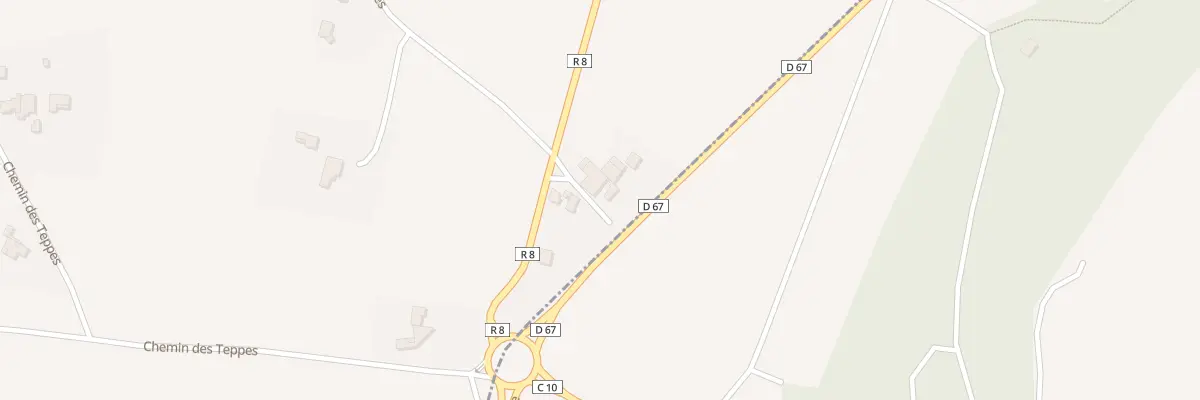 Plan du 196 Che des Quarts à Châteauneuf-sur-Isère