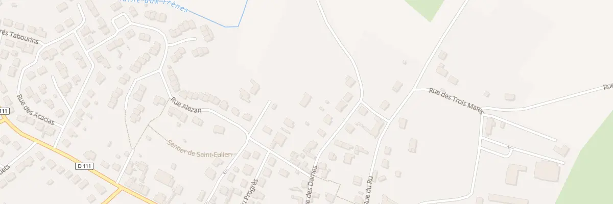 Plan du 25 Rue des Dames à Villiers-en-Lieu