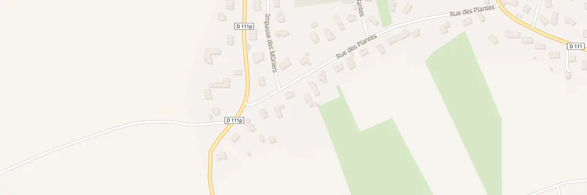 Plan du 8 Rue des Plantes à Combertault