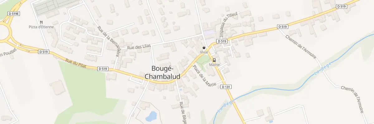Plan du 5241 Bouge à Bougé-Chambalud