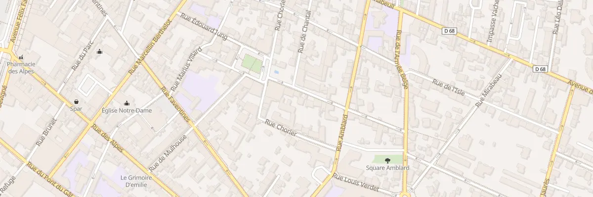 Plan du 6 Rue La Perouse à Valence