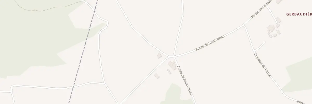 Plan du 2 Che du Grand Plan à La Chapelle-de-Surieu
