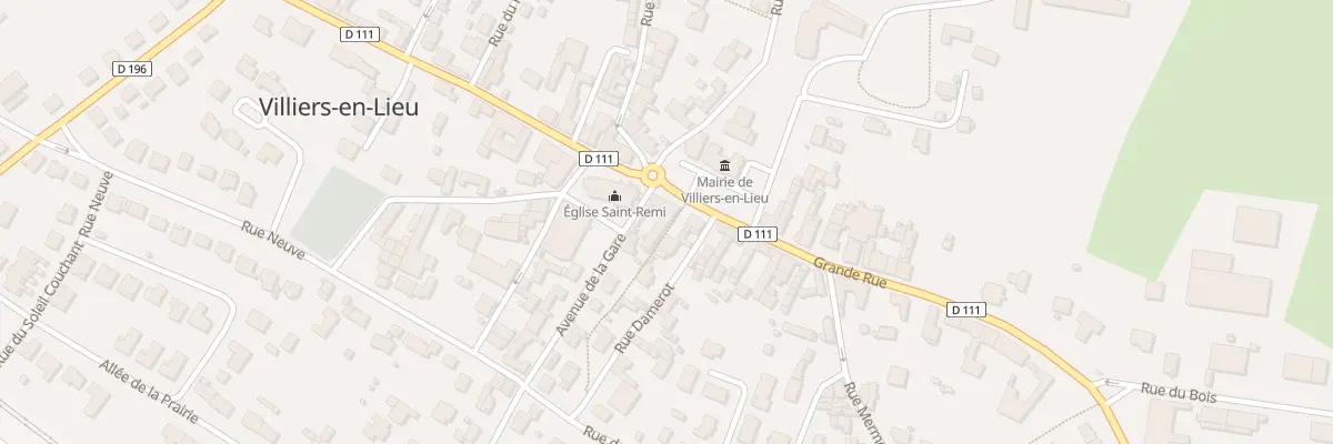 Plan du 49 Gr Grande Rue à Villiers-en-Lieu