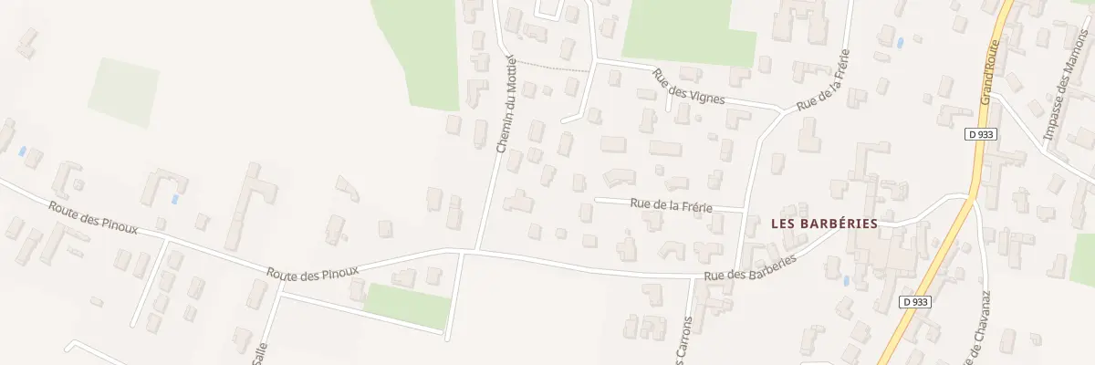 Plan du 105 Imp des Eglantines à Manziat