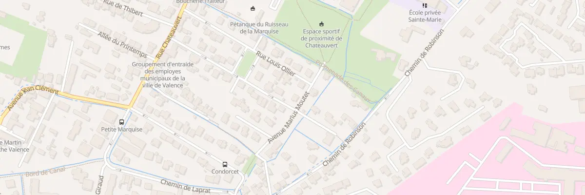Plan du 23 Rue Louis Ageron à Valence