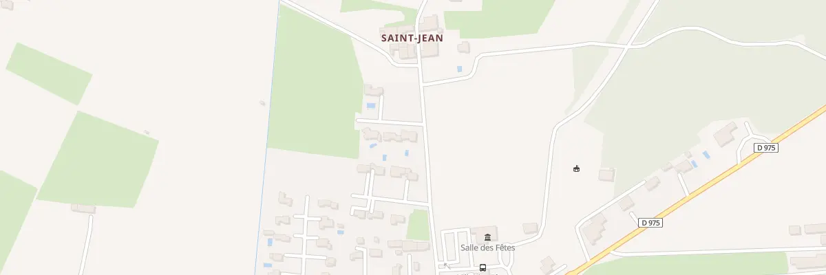 Plan du 1 Lot Saint Jean à Travaillan