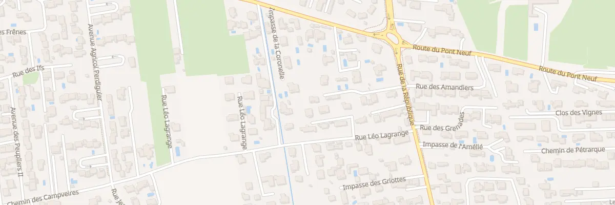 Plan du 5796 Rue de Folard à Morières-lès-Avignon