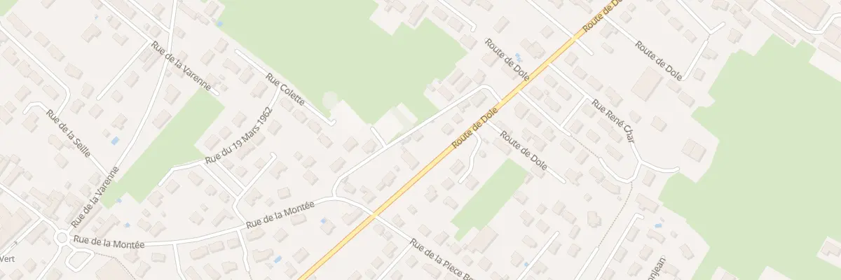 Plan du 61 Rte de Dôle à Saint-Marcel