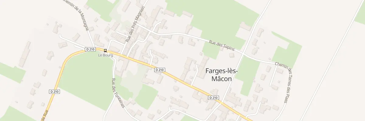 Plan du 7 Imp des Lilas à Farges-lès-Mâcon