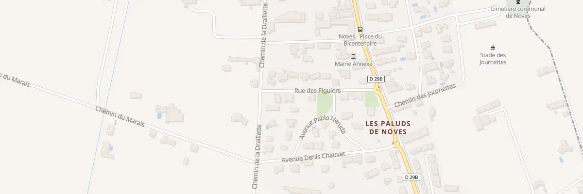 Plan du 2 Lot La Noria Les Paluds à Noves