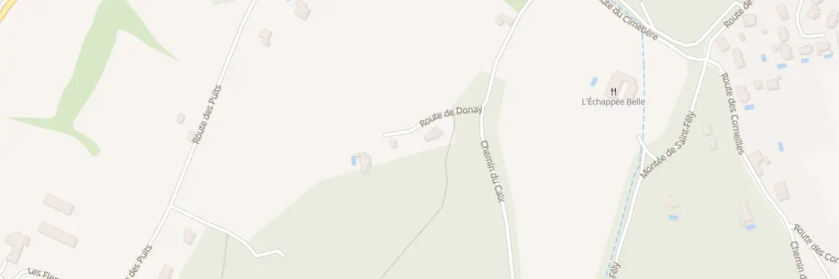 Plan du 5302 Donay à Beauvallon