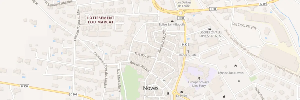 Plan du 5 Rue Bournissac à Noves