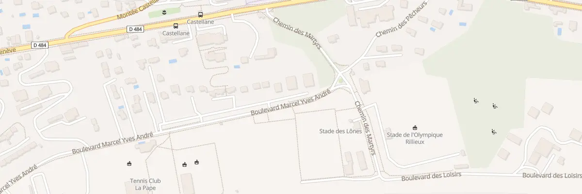 Plan du 60 Bd Marcel Yves André à Rillieux-la-Pape