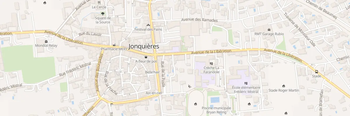 Plan du 31 Av de la Libération à Jonquières