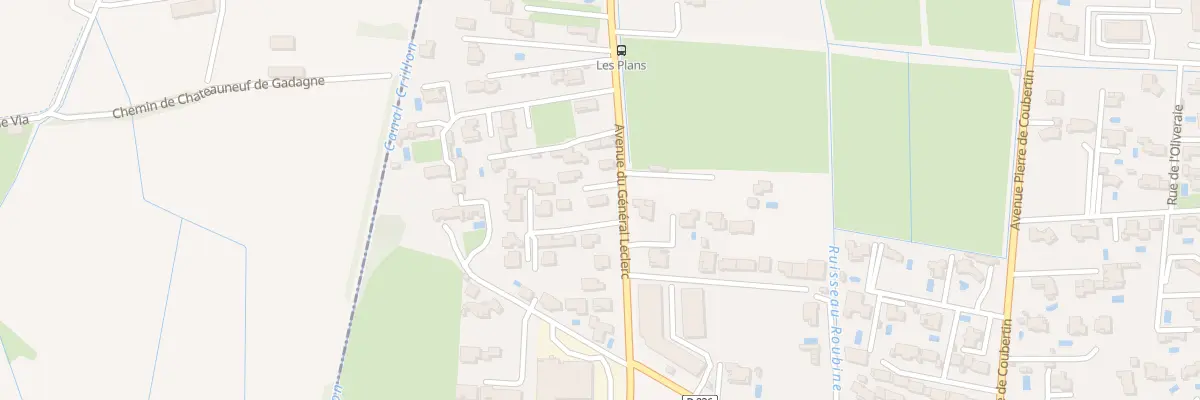 Plan du 718 Av du Général Leclerc à Morières-lès-Avignon