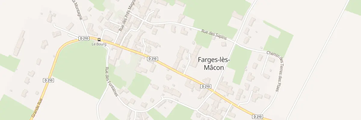Plan du 1 Imp des Lilas à Farges-lès-Mâcon