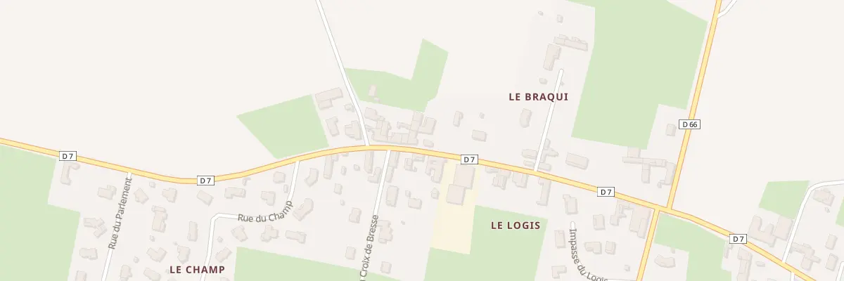 Plan du 270 Rue du Faubourg à Dompierre-sur-Chalaronne
