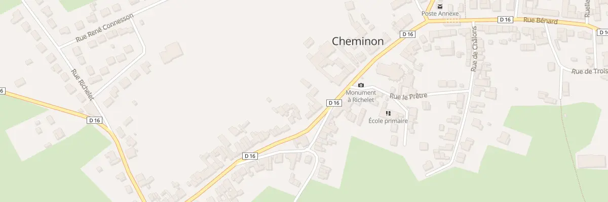Plan du 10B Rue Haute à Cheminon