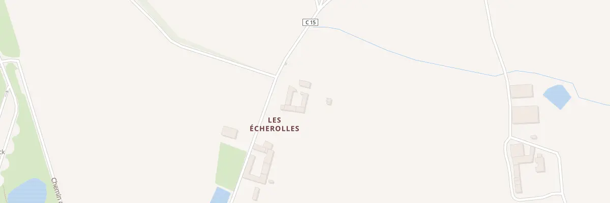 Plan du 850 Che des Écherolles à Mionnay