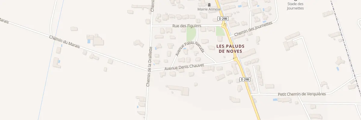 Plan du 6129 Che du Marais à Noves