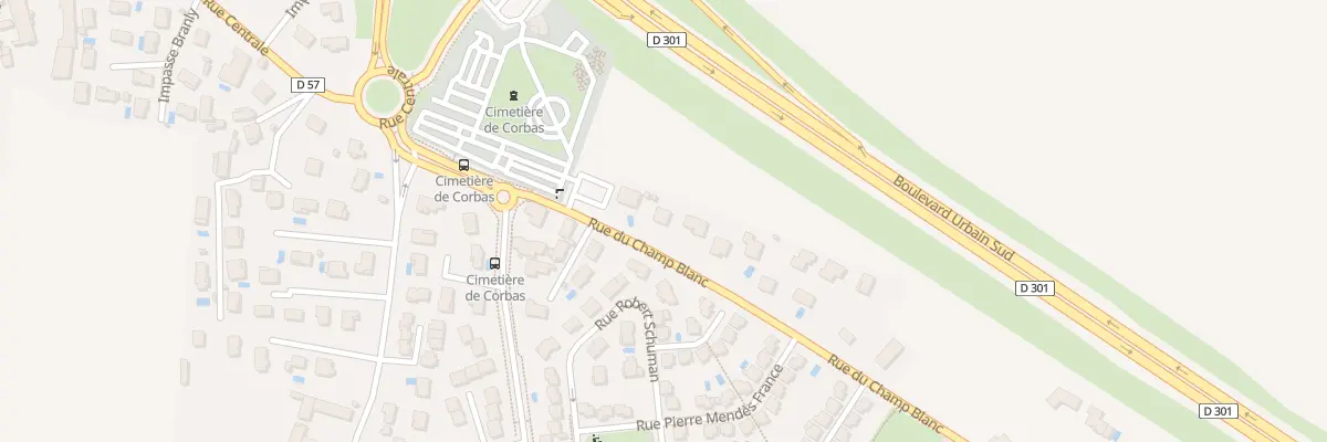 Plan du 15 Rue du Champ Blanc à Corbas