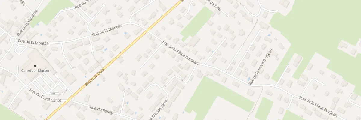 Plan du 6B Rue de la Pièce Bonjean à Saint-Marcel