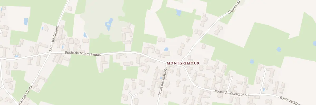 Plan du 335 Rte de Montgrimoux à Feillens