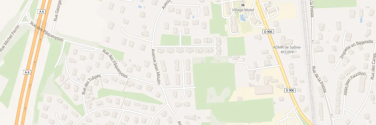 Plan du 12 Imp des Pervenches à Tournus
