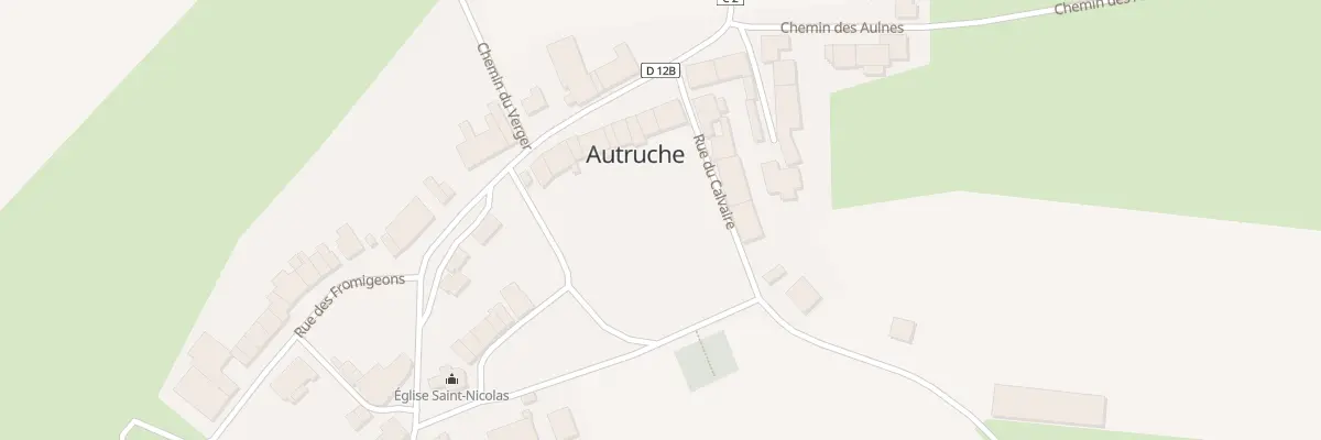 Plan du 12 Grande Rue à Autruche