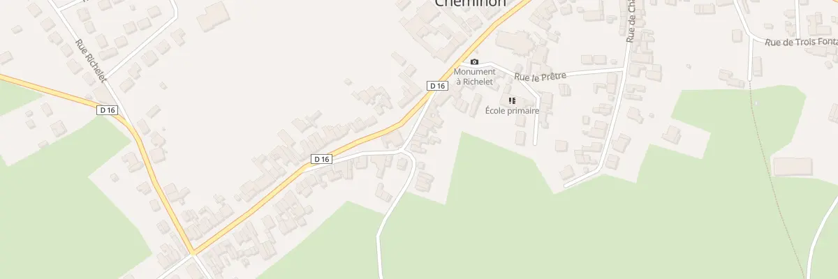 Plan du 15 Rue Haute à Cheminon