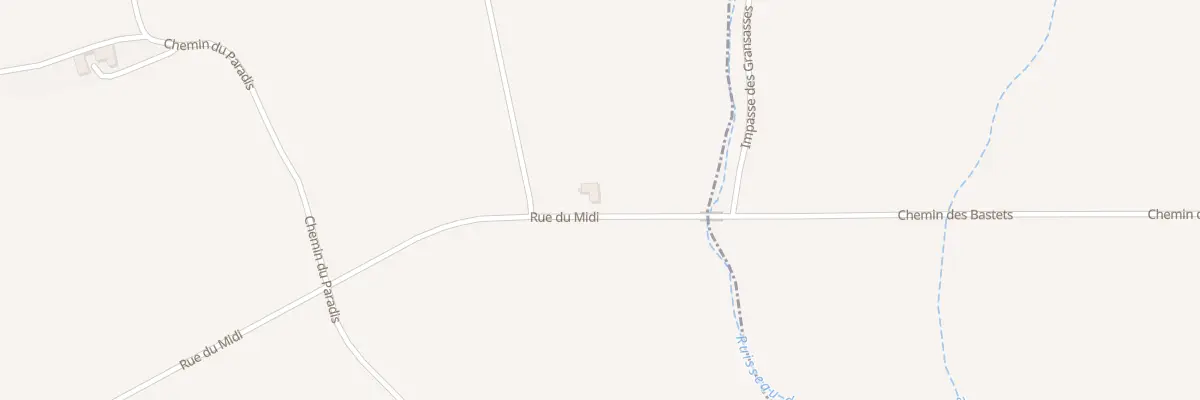 Plan du 5158 Saint Laurent à Marsanne