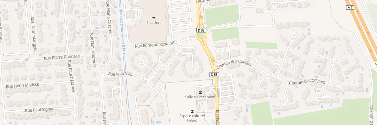 Plan du 9131F Rue Gerard Philippe à Morières-lès-Avignon