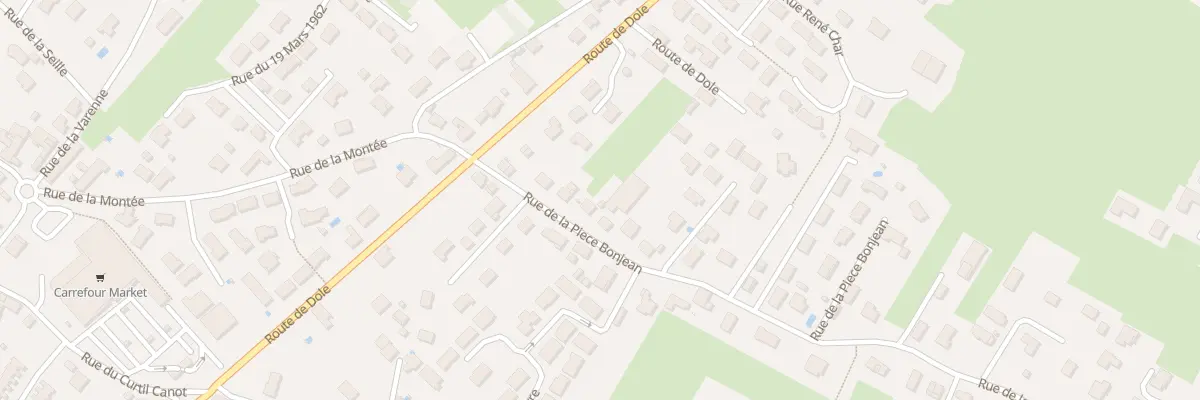 Plan du 7 Rue de la Pièce Bonjean à Saint-Marcel