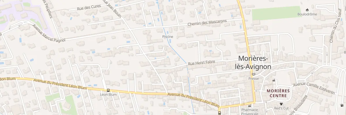 Plan du 226 Rue Henri Fabre à Morières-lès-Avignon