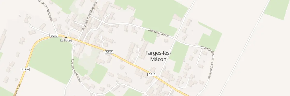 Plan du 6 Imp des Lilas à Farges-lès-Mâcon