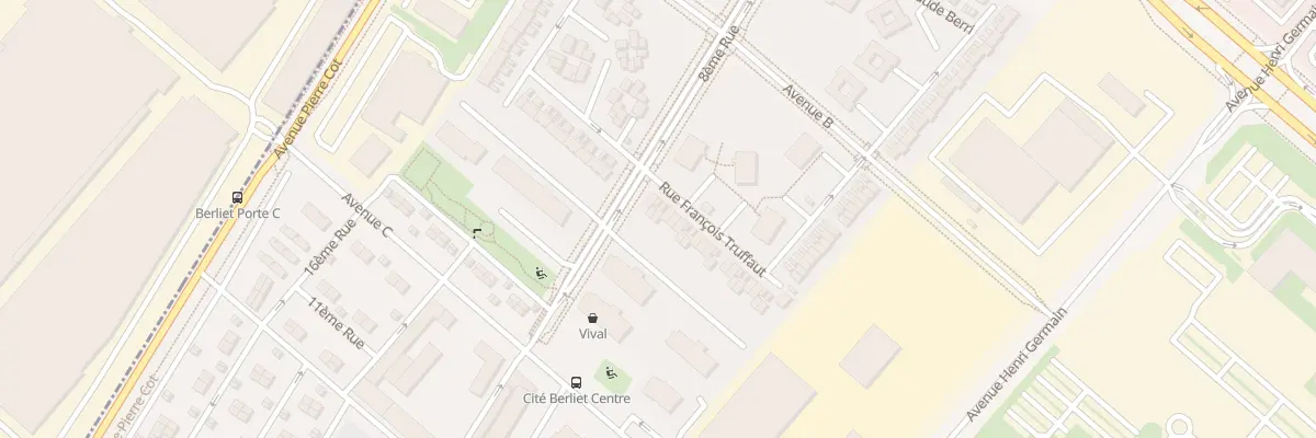 Plan du 6 Rue François Truffaut à Saint-Priest