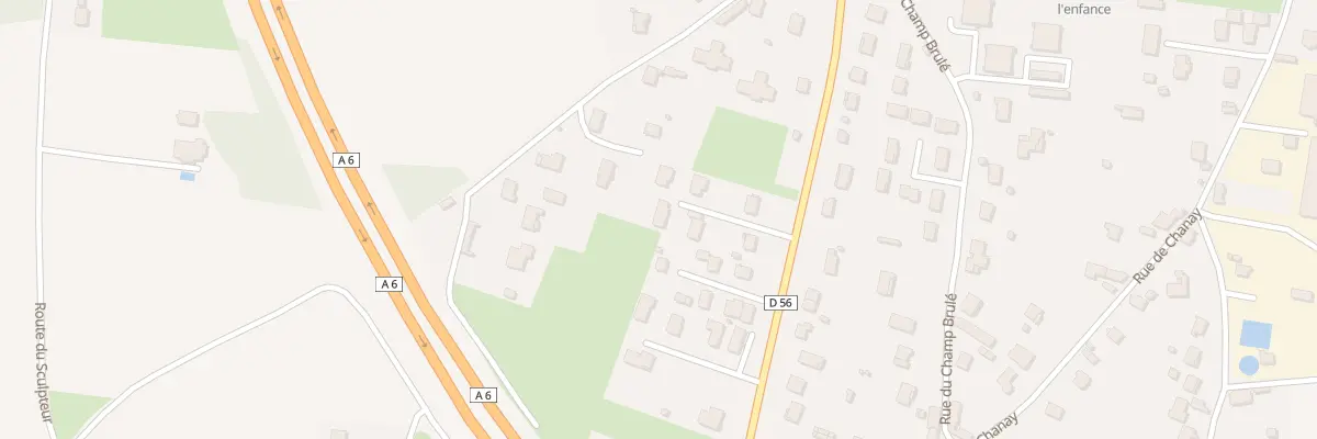 Plan du 900C Rte de Plottes à Tournus