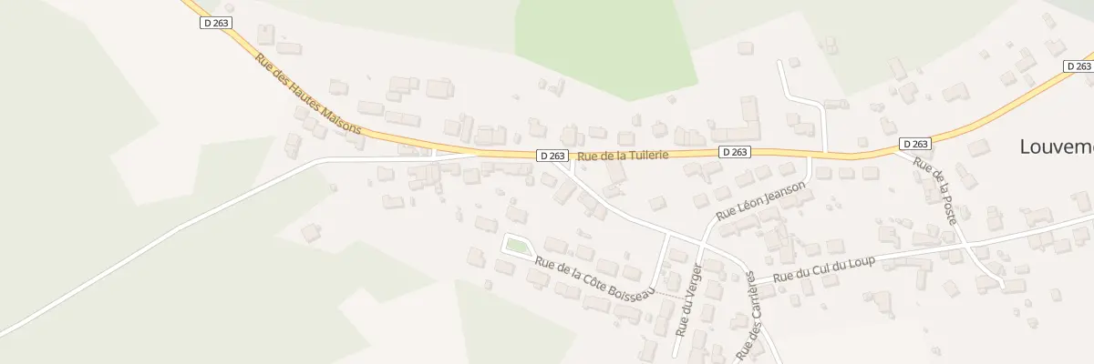 Plan du 2 Rue des Carrières à Louvemont