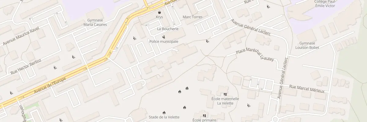 Plan du 8 Rue Jacques Prévert à Rillieux-la-Pape