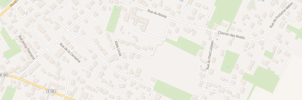 Plan du 31 Rue Olivier de Serres à Saint-Marcel